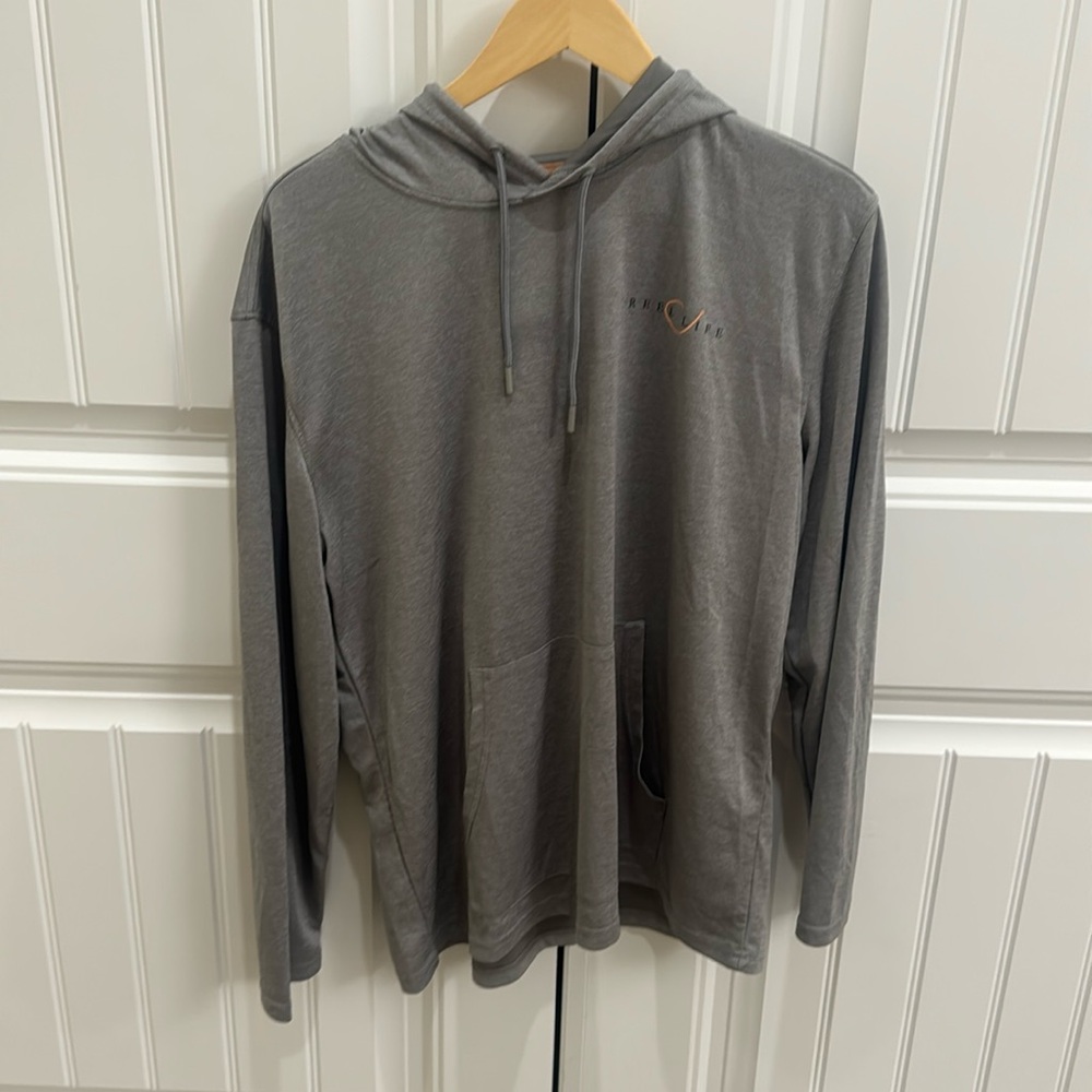 Sun Defender Men's Gray Hoodie by Reel Life